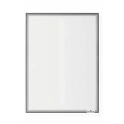 Durable 501557 porta documenti Plastica Grigio, Trasparente