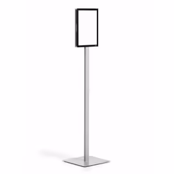 Durable INFO STAND BASIC A4 1 ST 501257 (501257) Stand informativo Metallo, Plastica Grigio - Vista aggiuntiva 4