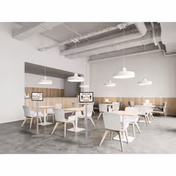 Durable INFO STAND BASIC A4 1 ST 501257 (501257) Stand informativo Metallo, Plastica Grigio - Vista aggiuntiva 7