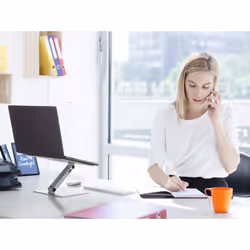 Durable 505023 supporto per personal communication Supporto passivo Argento - Vista aggiuntiva 8