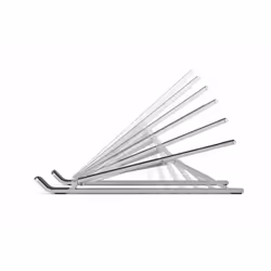 Durable 505123 supporto per personal communication Supporto passivo Argento - Vista aggiuntiva 8