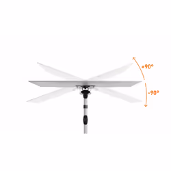 Durable 509423 Supporti a parete per TV 27" Argento - Vista aggiuntiva 5