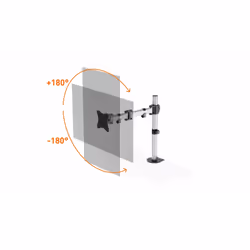 Durable 509423 Supporti a parete per TV 27" Argento - Vista aggiuntiva 6
