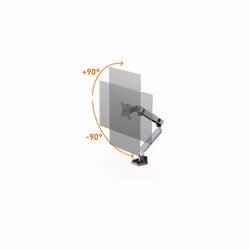 Durable 509623 Supporti a parete per TV 32" Argento - Vista aggiuntiva 6