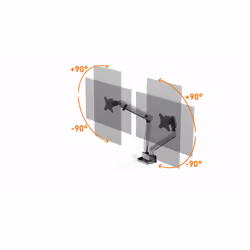 Durable 509723 Supporti a parete per TV 32" Argento - Vista aggiuntiva 6