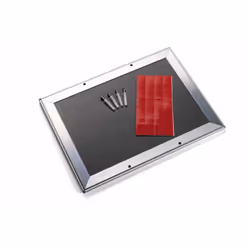 Durable 479723 placchetta da muro 278 x 402 mm Rettangolo Argento Alluminio - Vista aggiuntiva 6