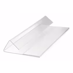 Durable 116119, Trasparente, Plastica, 1/2 A5, 10 pz, Polonia