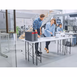 Durable IDEALBOX PRO 7 Plastica Grigio, Rosso - Vista aggiuntiva 5