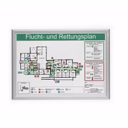 Durable 500823 placchetta da muro 450 x 625 mm Rettangolo Argento Alluminio - Vista aggiuntiva 6