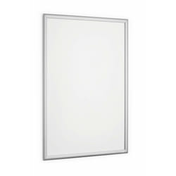 Durable 500923 placchetta da muro 660 x 900 mm Rettangolo Argento Alluminio