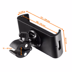Durable Tought Clamp XL Supporto passivo Computer portatile, Telefono cellulare/smartphone, Tablet/UMPC Nero - Vista aggiuntiva 6