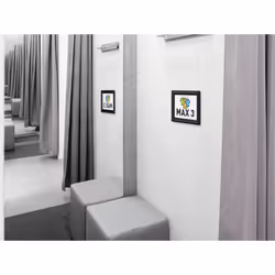 Durable 479501 cornice per quadro Cornice per foto singola Nero - Vista aggiuntiva 4