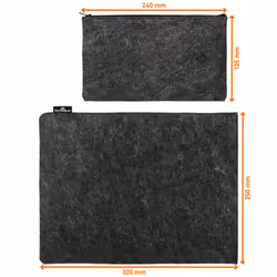 Durable Effect 13" Custodia a tasca Antracite - Vista aggiuntiva 6