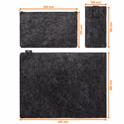 Durable Effect 16.4" Custodia a tasca Antracite - Vista aggiuntiva 8