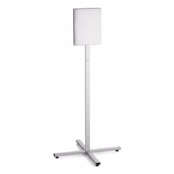 Durable 502057, Stand informativo, A4, Acciaio inox, Antracite, Grigio, 24,7 cm, 32,5 cm