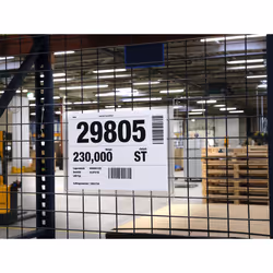 Durable 118519 porta documenti Polipropilene (PP), Acciaio Trasparente - Vista aggiuntiva 6