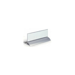 Durable Deluxe targa con il nome Acrilico, Alluminio Rettangolo