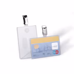 Durable 811219 badge e porta badge 25 pz