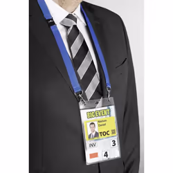 Durable 852507 badge e porta badge Tessile 10 pz - Vista aggiuntiva 6