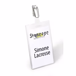 Durable 800219 badge e porta badge Supporto per badge 25 pz - Vista aggiuntiva 4