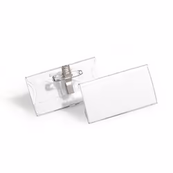 Durable 8121-19, Acrilico, Trasparente, 75 mm, 40 mm, 25 pz