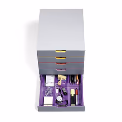 Durable 338419 organizzatore per cassetto di scrivania Acrilico Trasparente - Vista aggiuntiva 5