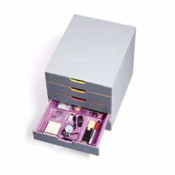 Durable 338419 organizzatore per cassetto di scrivania Acrilico Trasparente - Vista aggiuntiva 6