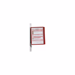 Porta la tua organizzazione al livello successivo con il Set completo con supporto a muro magnetico e cartellette trasparenti ...