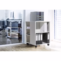 Durable 311310 carrello e supporto multimediale Grigio Trolley multimediale