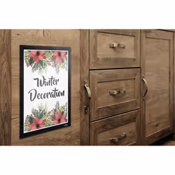 Durable DURAFRAME Wallpaper A4 Supporto per segnale Nero - Vista aggiuntiva 4