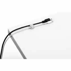 Durable Cavoline Clip 2 Scrivania Supporto per cavo Grigio