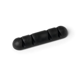 Durable Cavoline Clip 4 Scrivania Supporto per cavo Nero