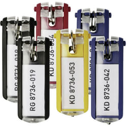 Portachiavi 194927 Key Clip Multicolore 24 pz. - Durable