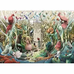 Ravensburger 12000542 puzzle 1000 pz Flora e fauna - Vista aggiuntiva 2