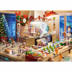 Ravensburger Merry Mischief Puzzle 1000 pz Natale - Vista aggiuntiva 2