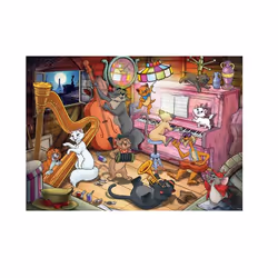 Ravensburger The Aristocats, 1000 pz, Cartoni, 14 anno/i