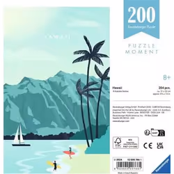 Ravensburger Hawaii Puzzle 200 pz Città - Vista aggiuntiva 2