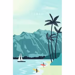 Ravensburger Hawaii Puzzle 200 pz Città - Vista aggiuntiva 3