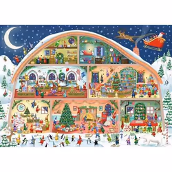 Ravensburger 12000215 Puzzle 1000 pz Natale