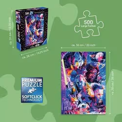 Ravensburger 12001338 Puzzle 500 pz Televisione/film - Vista aggiuntiva 3