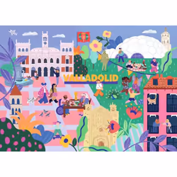 Ravensburger Puzzle 1000 pièces - Valladolid 1000 pz Arte - Vista aggiuntiva 2
