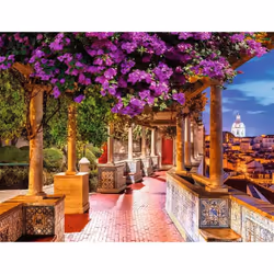 Ravensburger Puzzle 2000 pièces - Le mirador de Santa Luzia, Lisbonne 2000 pz Flora
