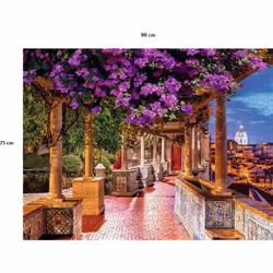 Ravensburger Puzzle 2000 pièces - Le mirador de Santa Luzia, Lisbonne 2000 pz Flora - Vista aggiuntiva 4