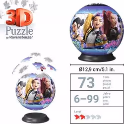 Ravensburger 12002885 Puzzle 3D 72 pz Cartoni - Vista aggiuntiva 5