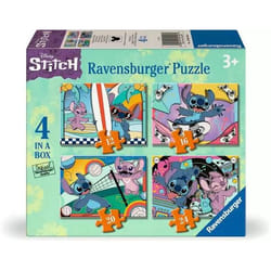 Ravensburger Disney Stitch 4-Pack Puzzle 12 pz Cartoni