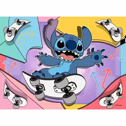 Ravensburger Disney Stitch 4-Pack Puzzle 12 pz Cartoni