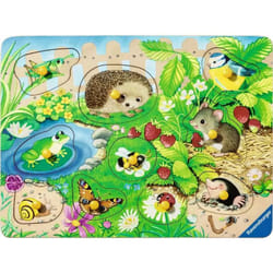 Ravensburger 12.004.040 puzzle Puzzle a telaio 10 pz Animali