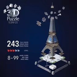 Ravensburger 12008024 puzzle Puzzle 3D 216 pz Edifici - Vista aggiuntiva 5