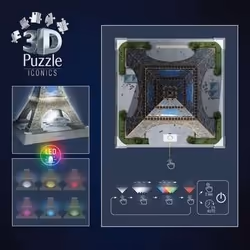 Ravensburger 12008024 puzzle Puzzle 3D 216 pz Edifici - Vista aggiuntiva 8