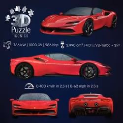 Ravensburger 12008041 puzzle Puzzle 3D 108 pz Veicoli - Vista aggiuntiva 7